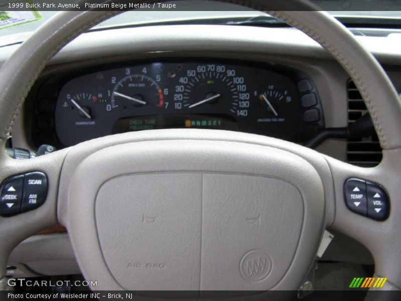Platinum Beige Metallic / Taupe 1999 Buick Park Avenue