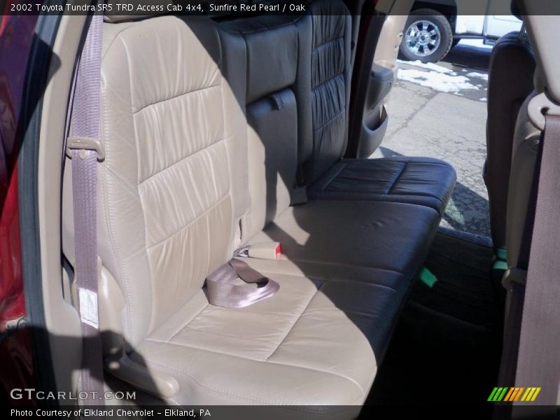 Sunfire Red Pearl / Oak 2002 Toyota Tundra SR5 TRD Access Cab 4x4