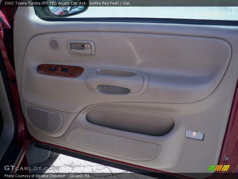 Sunfire Red Pearl / Oak 2002 Toyota Tundra SR5 TRD Access Cab 4x4