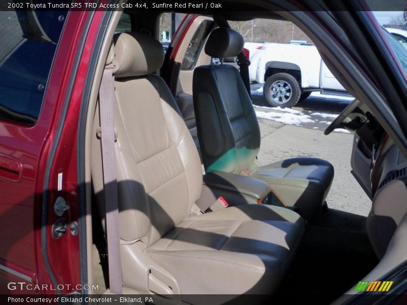 Sunfire Red Pearl / Oak 2002 Toyota Tundra SR5 TRD Access Cab 4x4