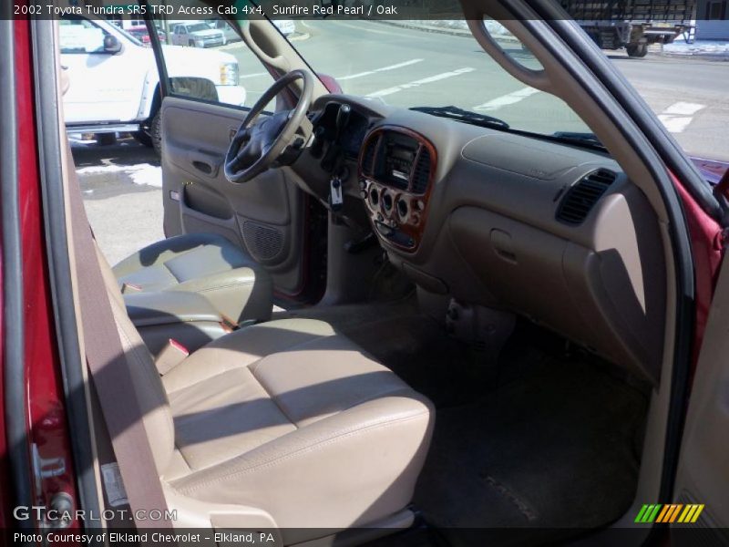 Sunfire Red Pearl / Oak 2002 Toyota Tundra SR5 TRD Access Cab 4x4