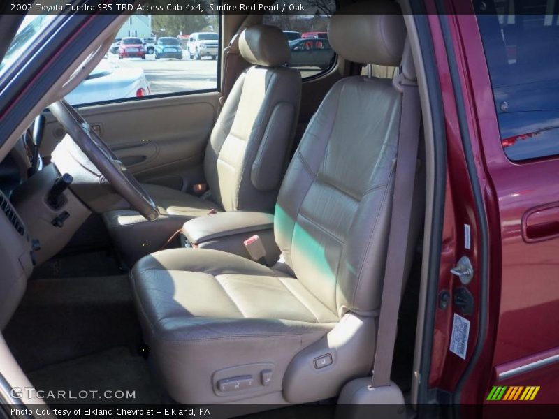 Sunfire Red Pearl / Oak 2002 Toyota Tundra SR5 TRD Access Cab 4x4