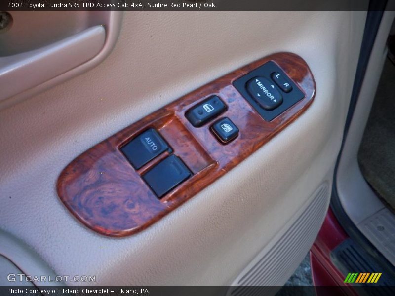 Sunfire Red Pearl / Oak 2002 Toyota Tundra SR5 TRD Access Cab 4x4