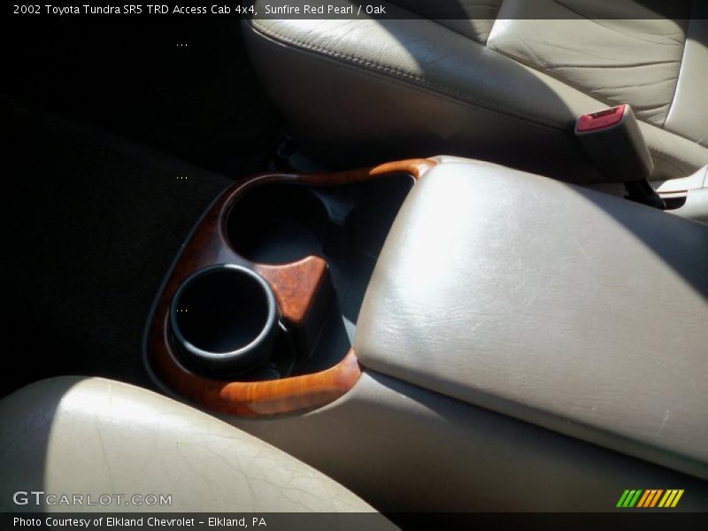 Sunfire Red Pearl / Oak 2002 Toyota Tundra SR5 TRD Access Cab 4x4