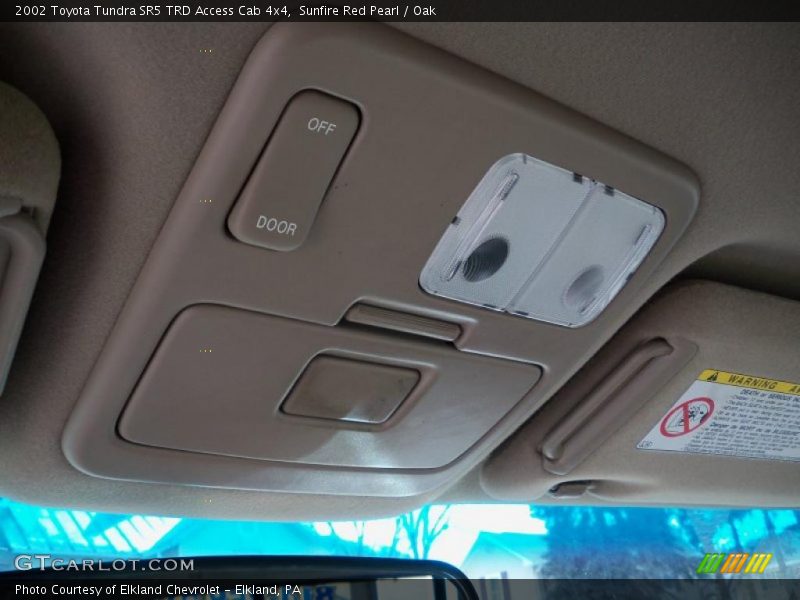 Sunfire Red Pearl / Oak 2002 Toyota Tundra SR5 TRD Access Cab 4x4