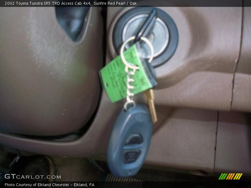 Sunfire Red Pearl / Oak 2002 Toyota Tundra SR5 TRD Access Cab 4x4