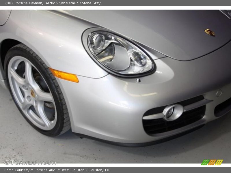 Arctic Silver Metallic / Stone Grey 2007 Porsche Cayman