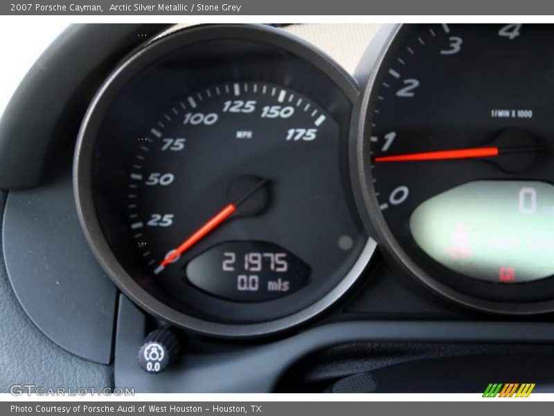 Arctic Silver Metallic / Stone Grey 2007 Porsche Cayman