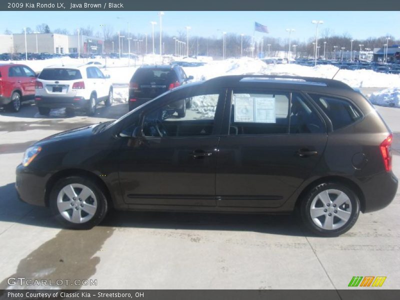 Java Brown / Black 2009 Kia Rondo LX