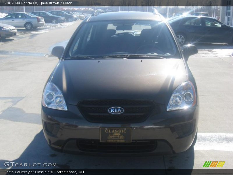 Java Brown / Black 2009 Kia Rondo LX