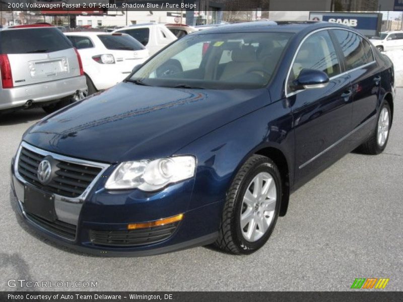 Shadow Blue / Pure Beige 2006 Volkswagen Passat 2.0T Sedan
