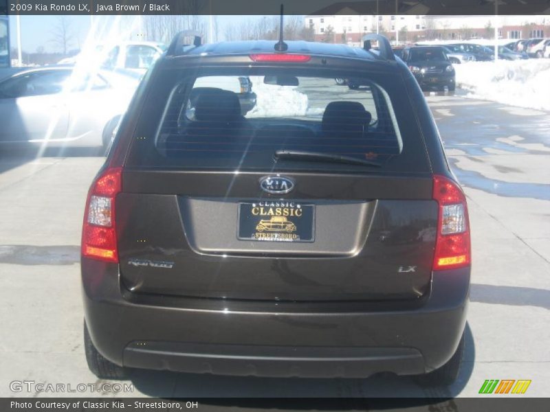Java Brown / Black 2009 Kia Rondo LX