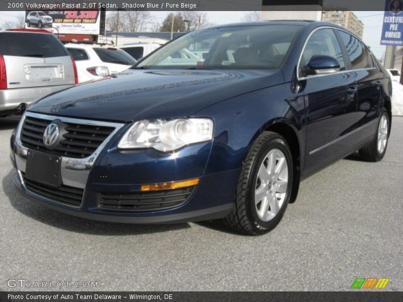 Shadow Blue / Pure Beige 2006 Volkswagen Passat 2.0T Sedan