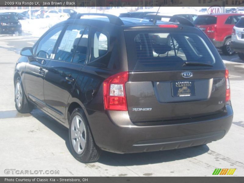 Java Brown / Black 2009 Kia Rondo LX