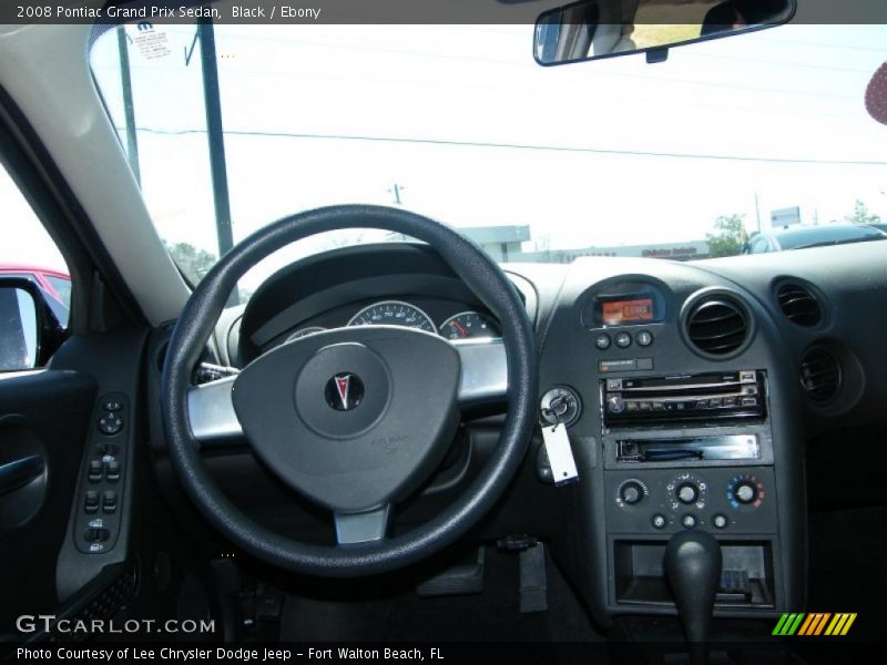 Black / Ebony 2008 Pontiac Grand Prix Sedan