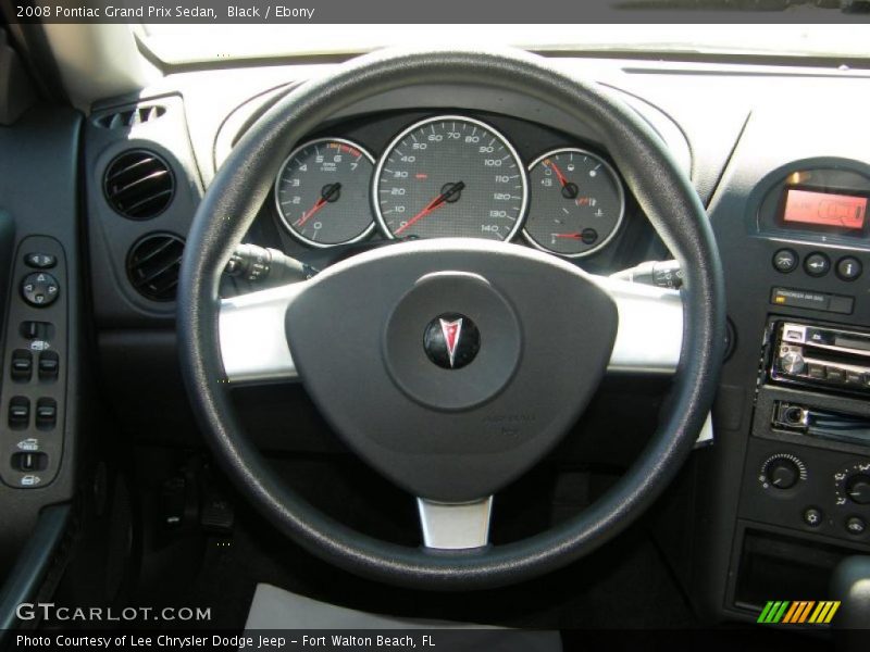 Black / Ebony 2008 Pontiac Grand Prix Sedan