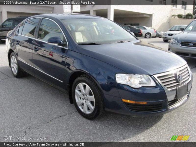 Shadow Blue / Pure Beige 2006 Volkswagen Passat 2.0T Sedan