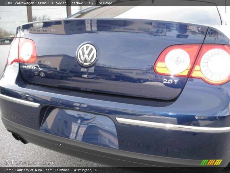 Shadow Blue / Pure Beige 2006 Volkswagen Passat 2.0T Sedan
