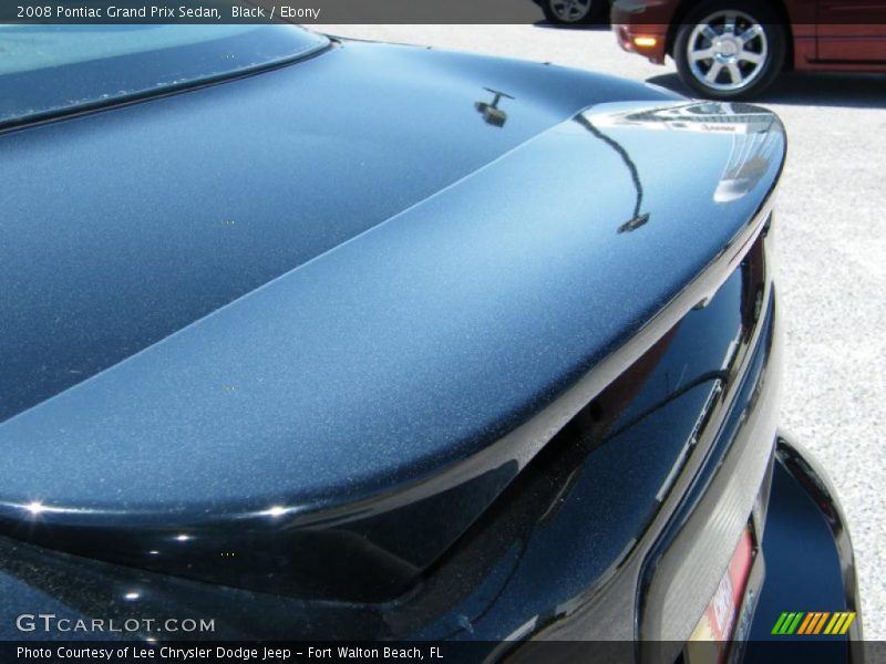 Black / Ebony 2008 Pontiac Grand Prix Sedan