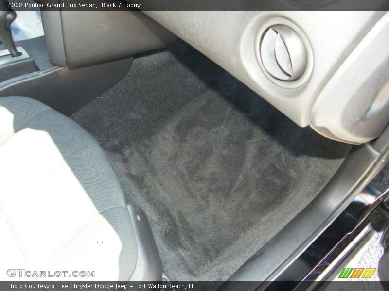 Black / Ebony 2008 Pontiac Grand Prix Sedan