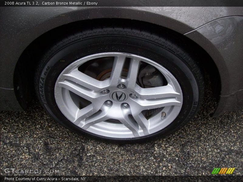 Carbon Bronze Metallic / Ebony 2008 Acura TL 3.2