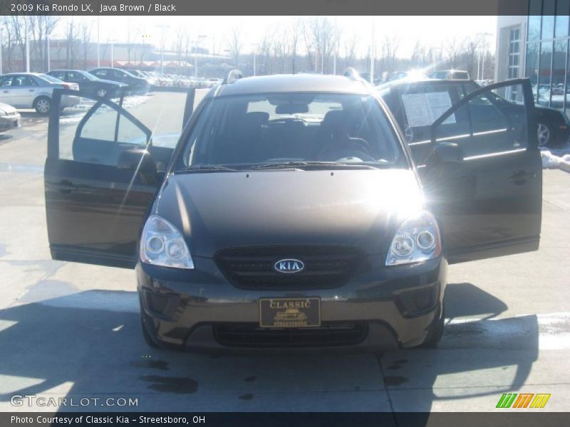 Java Brown / Black 2009 Kia Rondo LX