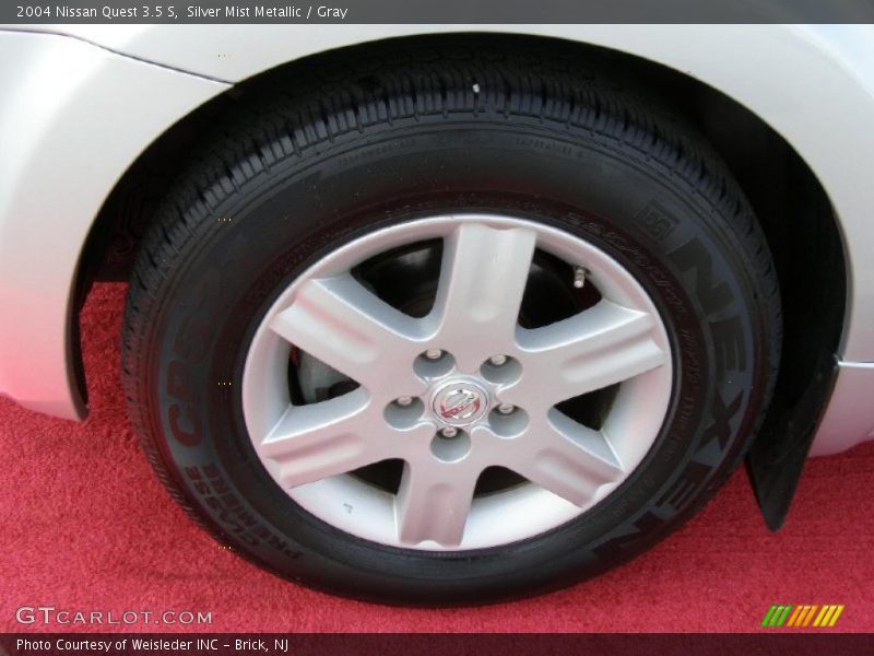 Silver Mist Metallic / Gray 2004 Nissan Quest 3.5 S