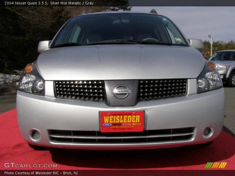 Silver Mist Metallic / Gray 2004 Nissan Quest 3.5 S