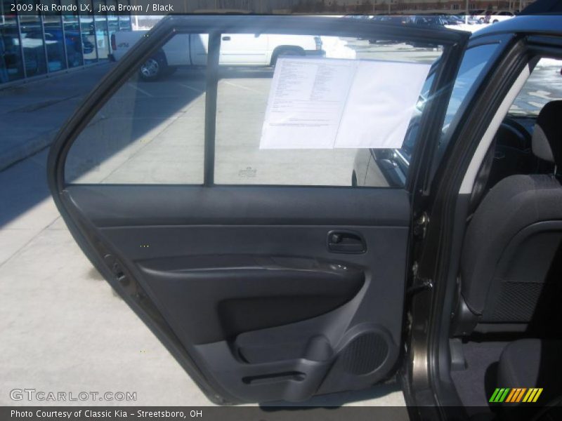 Java Brown / Black 2009 Kia Rondo LX
