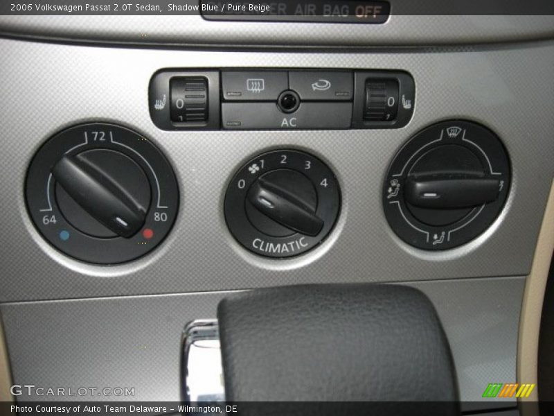 Shadow Blue / Pure Beige 2006 Volkswagen Passat 2.0T Sedan