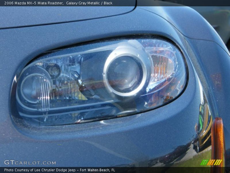 Galaxy Gray Metallic / Black 2006 Mazda MX-5 Miata Roadster