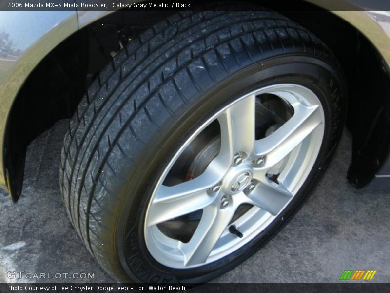Galaxy Gray Metallic / Black 2006 Mazda MX-5 Miata Roadster