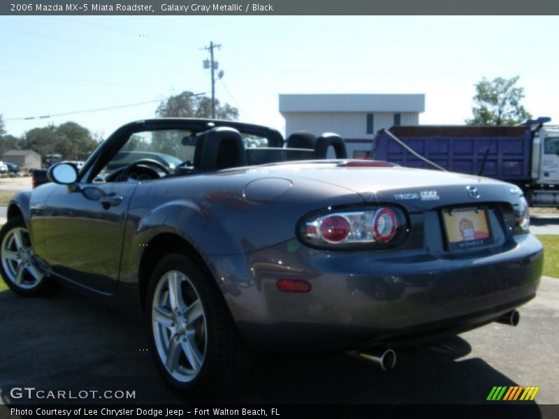 Galaxy Gray Metallic / Black 2006 Mazda MX-5 Miata Roadster