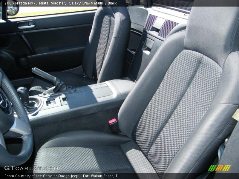 Galaxy Gray Metallic / Black 2006 Mazda MX-5 Miata Roadster