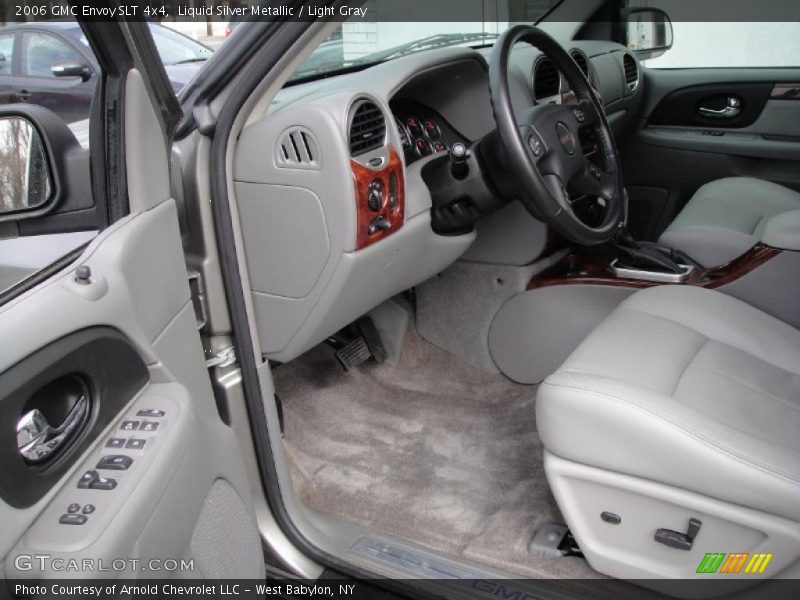 Liquid Silver Metallic / Light Gray 2006 GMC Envoy SLT 4x4