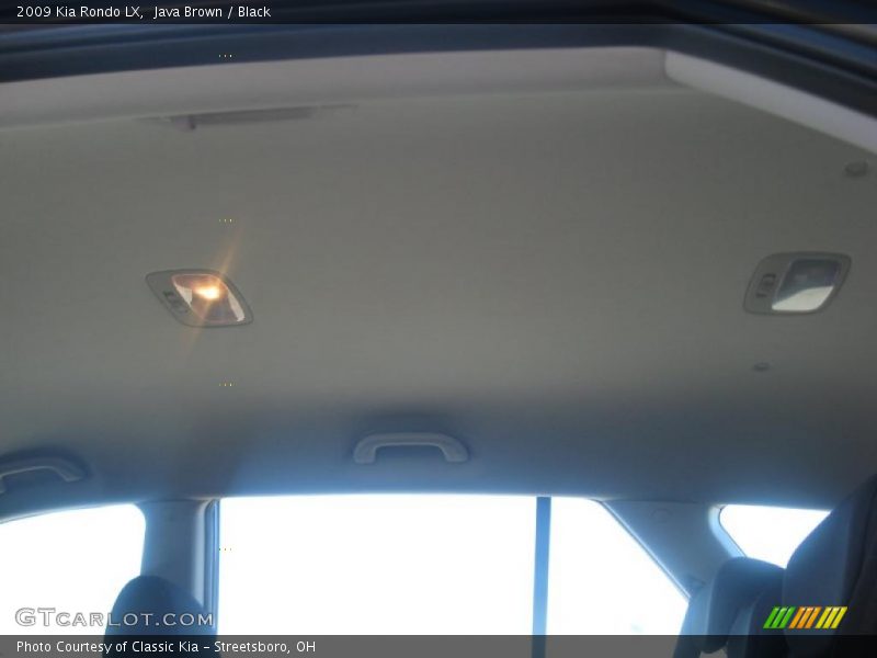 Java Brown / Black 2009 Kia Rondo LX