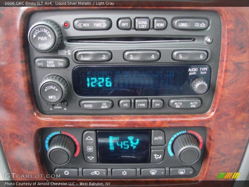 Liquid Silver Metallic / Light Gray 2006 GMC Envoy SLT 4x4