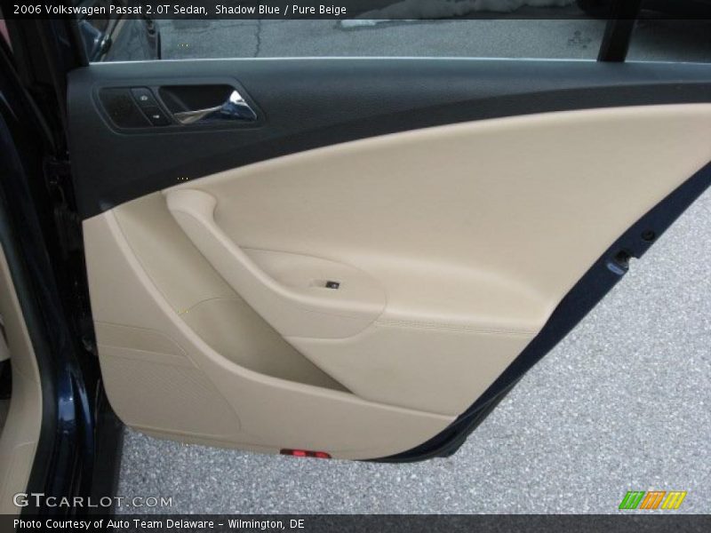 Shadow Blue / Pure Beige 2006 Volkswagen Passat 2.0T Sedan