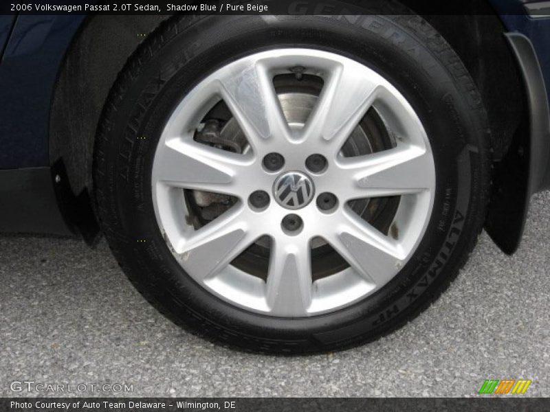 Shadow Blue / Pure Beige 2006 Volkswagen Passat 2.0T Sedan