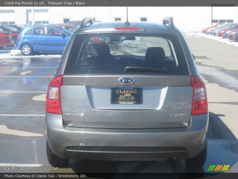 Titanium Gray / Black 2009 Kia Rondo LX V6