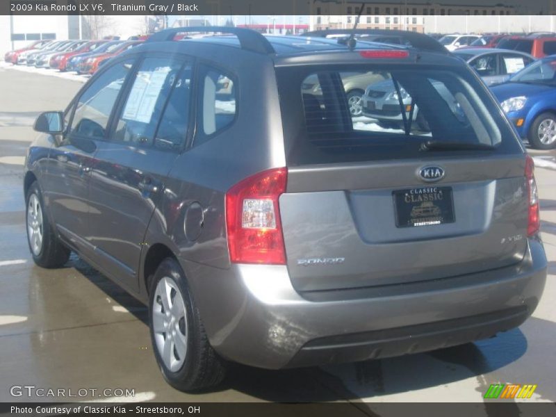 Titanium Gray / Black 2009 Kia Rondo LX V6