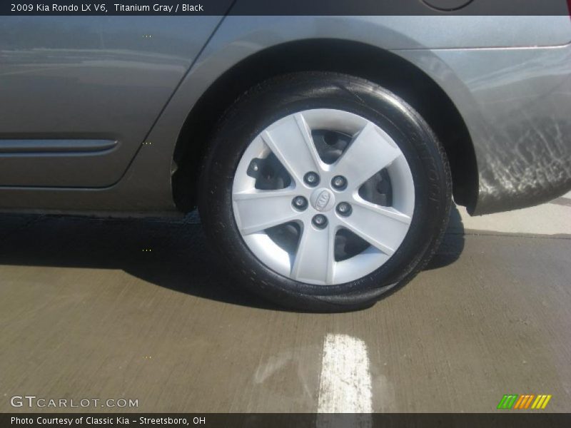 Titanium Gray / Black 2009 Kia Rondo LX V6