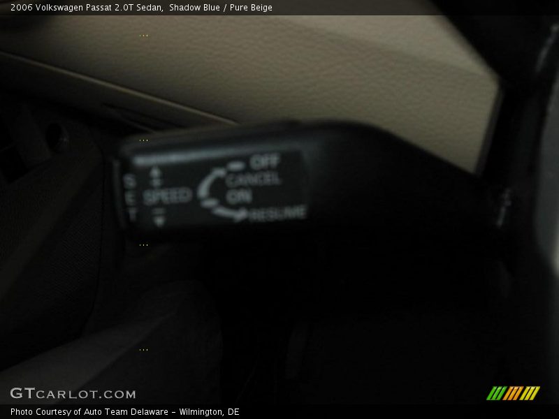 Shadow Blue / Pure Beige 2006 Volkswagen Passat 2.0T Sedan