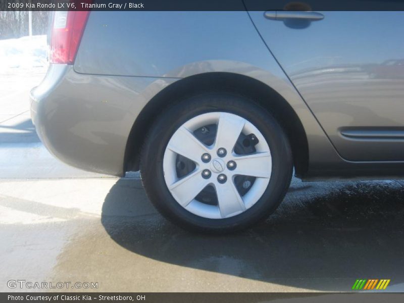 Titanium Gray / Black 2009 Kia Rondo LX V6