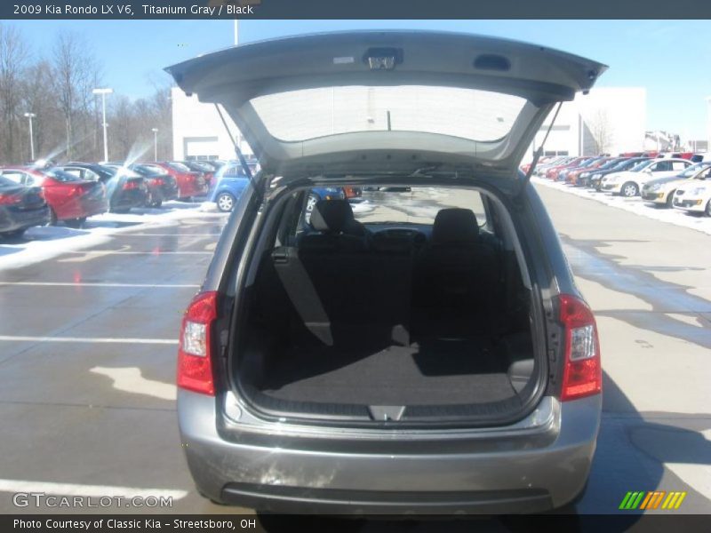 Titanium Gray / Black 2009 Kia Rondo LX V6