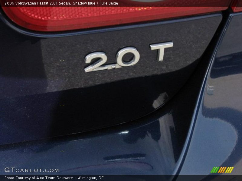Shadow Blue / Pure Beige 2006 Volkswagen Passat 2.0T Sedan