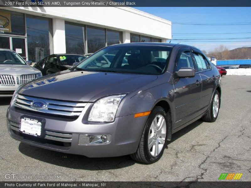Tungsten Grey Metallic / Charcoal Black 2007 Ford Fusion SEL V6 AWD