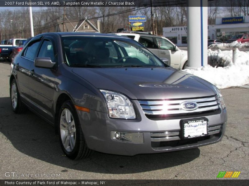Tungsten Grey Metallic / Charcoal Black 2007 Ford Fusion SEL V6 AWD