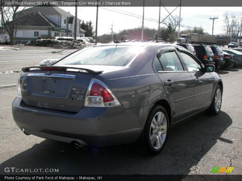 Tungsten Grey Metallic / Charcoal Black 2007 Ford Fusion SEL V6 AWD