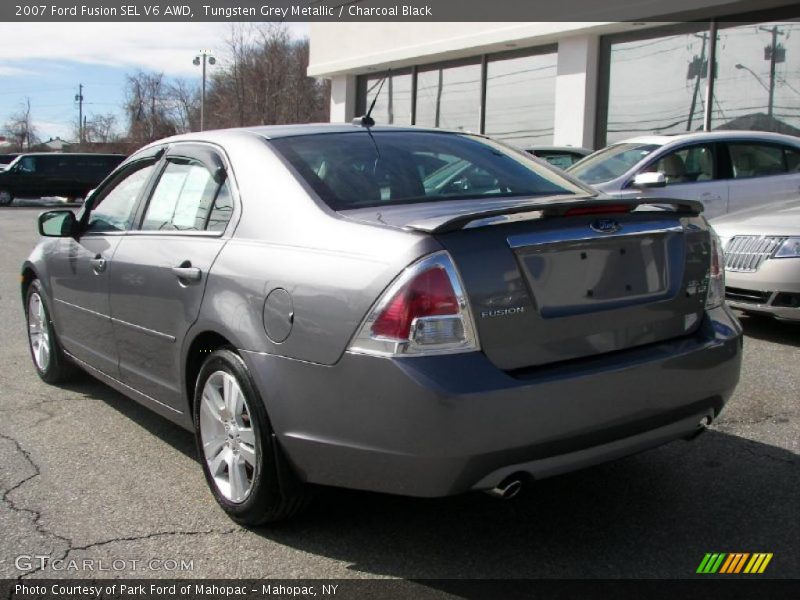 Tungsten Grey Metallic / Charcoal Black 2007 Ford Fusion SEL V6 AWD